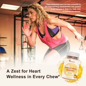 OEM/ODM <span class=keywords><strong>Cholesterol</strong></span> Supplementen Gummies voor een gezonde <span class=keywords><strong>cholesterol</strong></span> met plantaardige sterolen & stanolen, rode gistrijst - Product Image 2