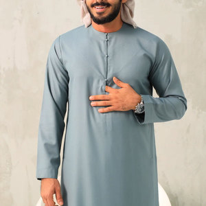 Fournisseur de thobes sur mesure, robe arabe traditionnelle, tissu confortable pour les marques de mode et les commandes en gros - Product Image 5