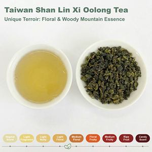 Thé Oolong Shan Lin Xi de Taïwan 600g, corps épais avec une essence de montagne distinctive et des notes de cèdre froid pour la cérémonie du thé de maître - Product Image 2