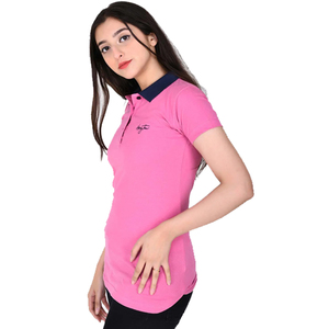 Polos Personalizables para Mujer, Diseño Sólido, Estilo Formal, Logotipo Bordado, Algodón Pakistaní, Tejido Transpirable - Product Image 3