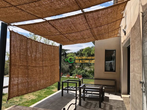 Durable Rectangle Coconut Coir <b>Shade</b> Sail UV Protection Eco-Friendly Natural Fiber <b>Sun</b> <b>Shade</b> Canopy Patio Garden Yard Deck - Product Image 4