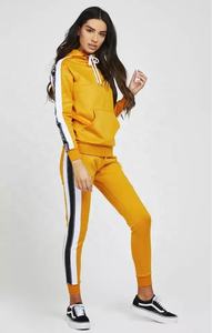 Conjuntos Deportivos de Invierno con Capucha para Mujer, Trajes de Algodón y Elastano, Gran Venta 2022, Personalización con Logotipo Bordado - Product Image 4