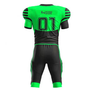 Uniforme de Fútbol Americano para Adultos, Alta Calidad, Precio Bajo, Venta al Por Mayor, 100% Poliéster - Product Image 3