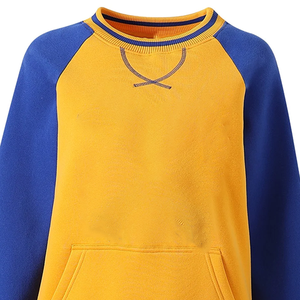 Sweat-shirt à col rond en chenille SGRho bleu et or de qualité supérieure, lettres grecques brodées pour les sororités et les fraternités, en molleton de coton - Product Image 6