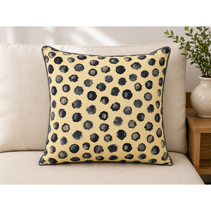 Premium Floral Cotton <b>Cushion</b> <b>Cover</b> | Elegant Printed Decorative Pillow <b>Cover</b> for Scandinavian & Modern Interiors - Product Image 2