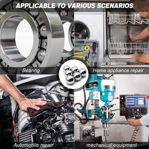 10 unidades de rodamientos de acero inoxidable de precisión de 3/4 pulgadas (19,05 mm) - Product Image 6