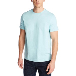 เสื้อยืดลำลองผู้ชายสำหรับฤดูร้อน ผ้าฝ้าย 100% ทรงปกติ แขนสั้น ด้านหน้าเรียบ สีพื้น เป็นมิตรกับสิ่งแวดล้อม ระบายอากาศได้ดี แห้งเร็ว - Product Image 5