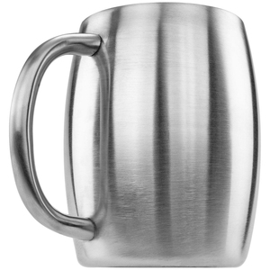 Handcrafted 1 Pint Jacobean Style Lead-Free Pewter Tankard With Polished Brass Rim And Base Premium Personalised Beer Mug - Product Image 6
