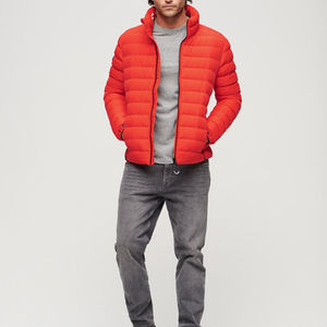 Winter Jacket mens down filled jacket puffer winter outdoor use lightweight puffer <b>coat</b> men winter <b>travel</b> outerwear men women - Product Image 4