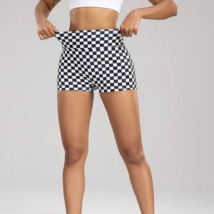 Pantalones Cortos de Ciclismo para Mujer, Ligeros, Transpirables, Ecológicos, Bordados, de Cintura Alta, para Gimnasio, Running, Entrenamiento y Ciclismo - Product Image 1
