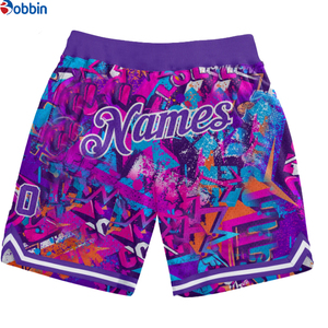 Nuevos Pantalones Cortos Deportivos Vintage para Hombre, Transpirables, con Bordado, Retro, Lisos, de Doble Malla, Personalizados, para Baloncesto - Product Image 1