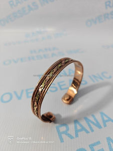 Pulsera Magnética de Cobre Puro Ecológica Moderna al por Mayor, Hecha a Mano, para Alivio del Dolor, Apoyo para la Artritis y Equilibrio Energético - Product Image 3