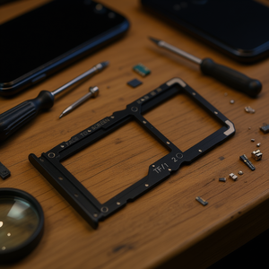 Plateau pour carte SIM et carte Micro SD Xiaomi Redmi Note 7, pièce de rechange noire pour réparation de téléphone - Product Image 2