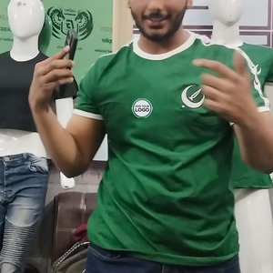 Camiseta Ringer 100% Algodón, Corte Regular, Informal, Camiseta Tri-Blend - Product Image 6