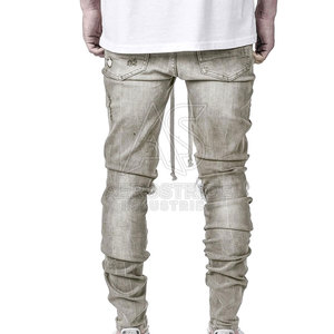 Pantalones de Lona de Alta Calidad con Diseño Personalizado, Costuras Duraderas y Corte Ajustado para un Atuendo Casual Elegante de Uso Diario - Product Image 2