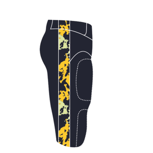 Custom Polyester Spandex American Football Pants Wholesale Sublimated Team Uniform Pants Stretch Practice <b>Rugby</b> <b>Trousers</b> For Men - Product Image 3