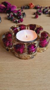 Premium Resin Candle Holder With Long Lasting Quality For Decorative Spaces And Elegant Table Display - Product Image 5
