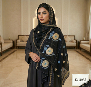 ผ้าคลุมศีรษะชีฟองลายดอกไม้ปักลายเพชรแบบแอฟริกัน ขายส่ง 12 ชิ้น ผ้าพันคอยาวสำหรับผู้หญิงมุสลิม ผ้าคลุมไหล่ระบายอากาศได้ดีสำหรับใส่ในชีวิตประจำวันช่วงฤดูร้อน - Product Image 5