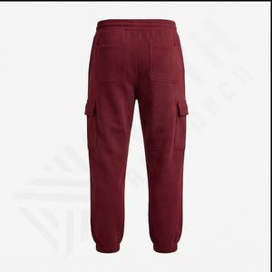 Streetwear Manufacturer Double Waist <b>Men's</b> Cargo <b>Pants</b> Distressed Acid Wash Vintage Flare Baggy <b>Sweat</b> <b>Pants</b> <b>Men</b> Winter - Product Image 3