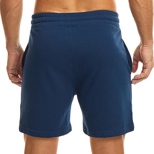 Wholesale 100% Cotton Fleece Outdoor Wear Running Gym Joggers <b>Shorts</b> with Pockets Solid Color Casual Gym <b>Sweat</b> <b>Shorts</b> for Men - Product Image 4