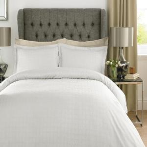 Drap-housse gris matelassé, ensemble housse de couette pour chambre à coucher et séjour - Product Image 5