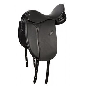 Selle d'équitation anglaise de haute qualité en cuir véritable pour chevaux de course, produits équestres, vente en gros, fournisseur d'usine - Product Image 3