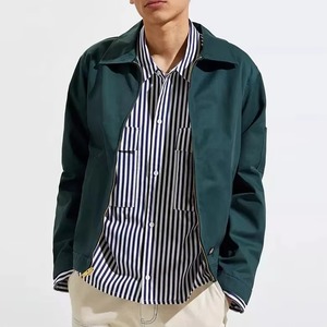 High Quality Men's Cotton <b>Canvas</b> <b>Jacket</b> Lightweight 100% Cotton Custom Logo Waterproof Cotton <b>Canvas</b> <b>Jacket</b> - Product Image 4