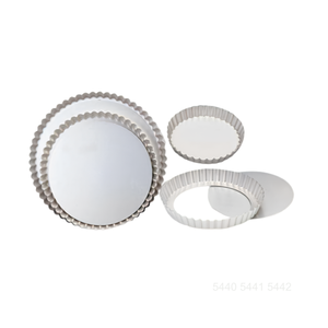 Moldes para Quiche ATLAS STAR de 9 Pulgadas con Base Desmontable para Hornear Tartas y Quiches, Ideales para Navidad, Acción de Gracias, Fiestas Familiares - Product Image 4