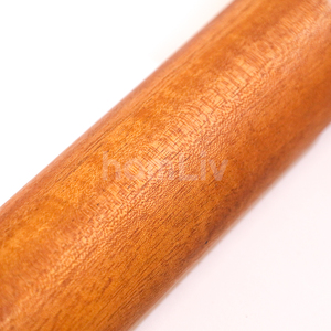 Natural Mahogany Wood <b>Rolling</b> <b>Pin</b> Sustainable Food Safe No Paint and Varnish Halal Customized Kitchen - Product Image 6