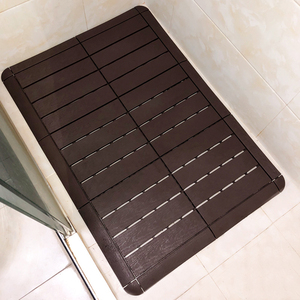 Anti-Slip European Style WPC Wood <b>Plastic</b> Decking Board Tiles Interlocking Floor for Courtyard and Terrace - Product Image 6