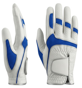 Gants de golf pour droitier, fabrication sur mesure, vente en gros, logo personnalisé, gants de golf en cuir Cabretta pour femmes, hommes, enfants, gants de golf en peau de mouton - Product Image 2