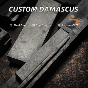 Jahangir Enterprises AE-2863 OEM Cuchillo de Acero de Damasco Personalizable DIY Profesional Hecho a Mano con Patrón Cuadrado Laminado en Caliente - Product Image 2