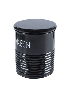 Black Metal Biscuit & Namkeen Storage <b>Canister</b> <b>Set</b> with Lid | Kitchen Food Storage Containers Wholesale - Product Image 3