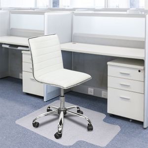 Tappetini Trasparenti in PVC per Sedie da Ufficio 90 X 120 X 0,2cm, Protezione per Tappeti in PET per Uso Interno ed Esterno - Product Image 2