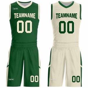 Ensemble de maillots de basket-ball pour hommes adultes, uniforme de sport personnalisé en maille respirante à manches courtes, logo sur le devant pour l'entraînement et le quotidien - Product Image 1