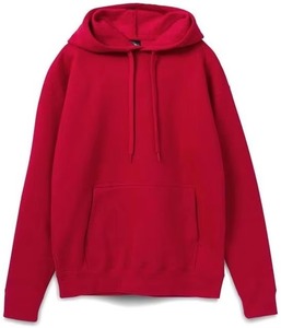 เสื้อฮู้ดสีน้ำเงินกรมท่าสำหรับผู้ชาย ทรงปกติ สีพื้น มีกระเป๋า ดีไซน์เรียบง่าย ผ้าฝ้าย 100% เฟรนช์เทอร์รี่ สวมใส่สบายๆ ในฤดูใบไม้ร่วง - Product Image 2