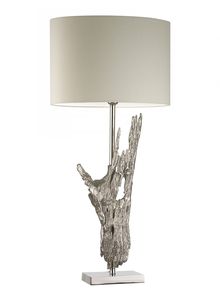 Plam Tree <b>Table</b> Lamp with Contemporary Design Iron Metal the METAL WAVE Brand - Product Image 6