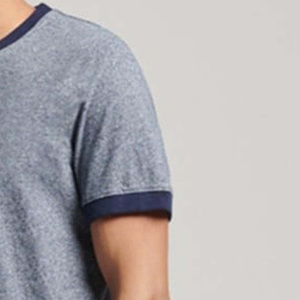 Light <b>Weight</b> Custom Design T shirt Custom Logo Printing T Shirt Round Neck <b>Blank</b> Short Sleeve 100% Cotton Plain Men T Shirt - Product Image 3