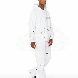 Survêtements unis personnalisés de haute qualité pour hommes – Service OEM, design décontracté, vente chaude, survêtement d'hiver pour hommes - Product Image 3