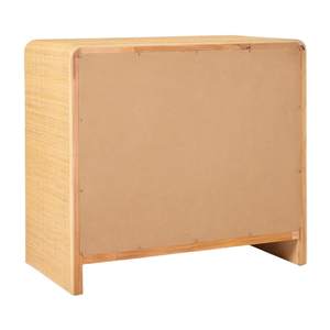 Kids Rattan 3 Drawers Dresser Children Furniture Nursery Room Rattan Chest Storage Factory Price <b>Cheap</b> High Quality Hot Sale - Product Image 2