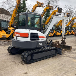 Miniexcavadora Bobcat E55 de Alta Calidad, Máquina Excavadora Compacta con Brazo Hidráulico para Proyectos de Construcción y Movimiento de Tierras - Product Image 1