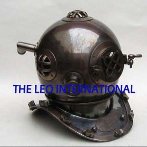 Ready to Sale Divers with Antique Style Metal <b>Crafted</b> Polish Desktop & Drawer Organizers Handmade Decorative Divers Helmet - Product Image 5