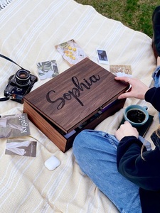 Personalized <b>Memory</b> Wooden Keepsake Welcome Signs Eco-Friendly Durable Home Decor for Valentine Christmas Birthday <b>Gifts</b> Women - Product Image 4