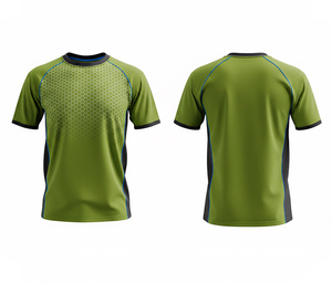 Custom Fitness Sublimation Breathable Short T-Shirt Performance Sportswear | <b>Men</b> Women Adults Sizes | Lightweight Quick Dry - Product Image 5