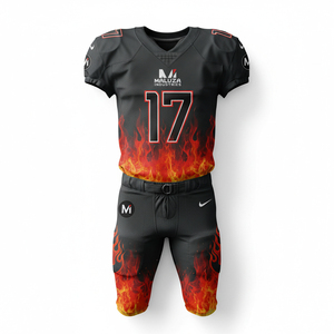 Uniforme de Fútbol Americano Personalizado con Sublimación Completa, Equipación de Equipo, Malla Transpirable, Tela de Secado Rápido para Todas las Ligas - Product Image 1