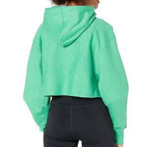 Haut décontracté pour femme en tissu non tissé respirant, coupe courte, avec cordon de serrage réglable et manches longues, style streetwear - Product Image 4