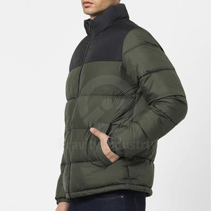 Chaqueta de Invierno Acolchada para Hombre, Precio Bajo, Alta Calidad, Cuello Alto, Transpirable, Ecológica, Personalizable, Estilo Urbano, Hecha en Pakistán - Product Image 2