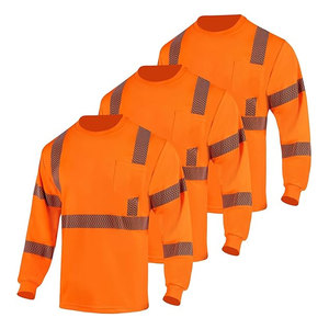 Camisetas de Seguridad de Alta Visibilidad Impermeables Premium Diseñadas para Brindar Comodidad, Durabilidad y Apariencia Profesional para las Operaciones Diarias de Trabajo - Product Image 3
