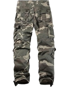 Pantalon Cargo Homme Respirant Multi-Poches Personnalisable pour Randonnée en Plein Air – Camouflage – Nouvelle Collection – Meilleures Ventes - Product Image 5