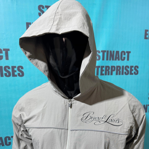 Chaqueta Cortavientos con Capucha para Hombre 2026, 100% Algodón, Cuello Alto, Tallas Grandes, Color Sólido, Talla Personalizada, Invierno, a la Moda, Precio de Fábrica - Product Image 1